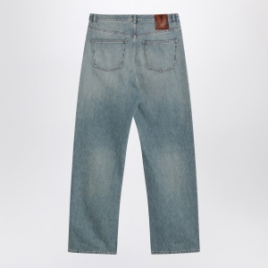 Valentino Light blue jeans with washed effect - Img 2