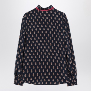 Valentino Silk shirt with Paisley print - Img 2