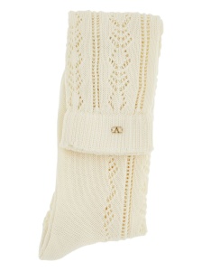 Valentino VLogo perforated socks - Img 2