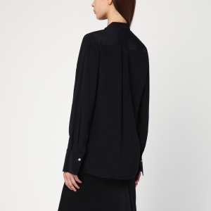 Victoria Beckham Black silk shirt - Img 2