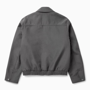 1989 STUDIO Light zip-up jacket dark grey - Img 2
