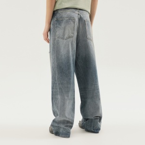 1989 STUDIO Rhodesian pants in stone blue denim - Img 2