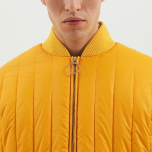 1989 STUDIO Yellow quilted down jacket - Img 2