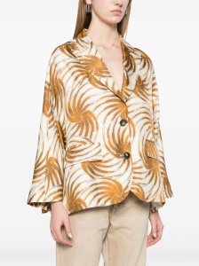 Alberto Biani graphic-print blazer - Img 3