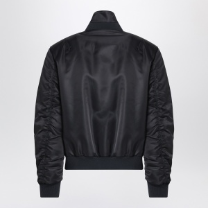 Alexander McQueen Black nylon zip bomber - Img 2