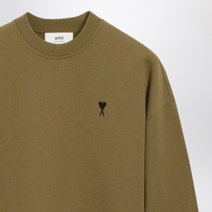 Ami Paris Bronze Ami De Coeur sweatshirt - Img 2
