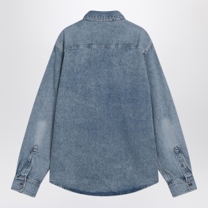 Ami Paris Denim Ami De Coeur shirt - Img 2