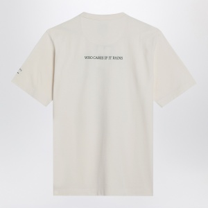 Archive T-shirt white Barbour x NOAH - Img 2