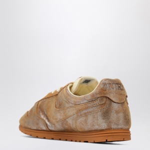 AUTRY Brown/metallic ivory Windspin sneaker - Img 2