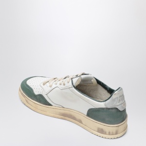 AUTRY Medalist Low Super Vintage sneakers green/silver - Img 2