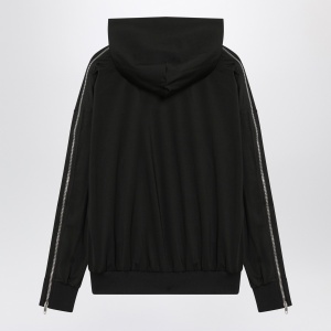 Balenciaga Black zip-up sweatshirt Loop Sports Icon - Img 2