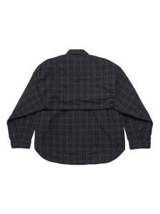 Balenciaga Checked pattern flannel shirt - Img 2