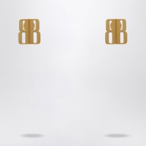 Balenciaga Nano XS gold Stud Earrings