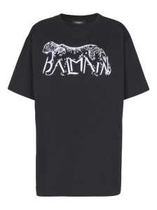 Balmain T-shirts and Polos Black