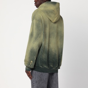 Basketcase Gallery Green/yellow gradient hoodie - Img 2