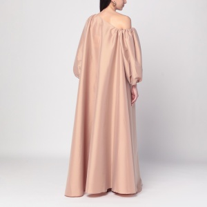 BERNADETTE Loose-fit Nathalie dress in nude - Img 2