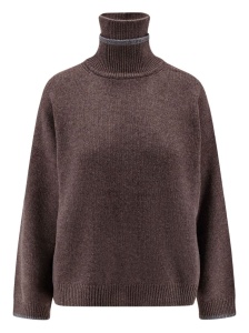 Brunello Cucinelli Cashmere sweater monili detail - Img 3