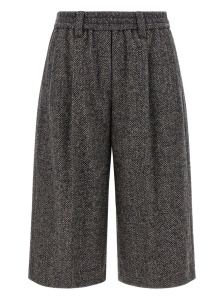 Brunello Cucinelli Herringbone twill shorts