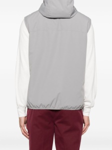 Brunello Cucinelli Hooded zip-front vest - Img 2
