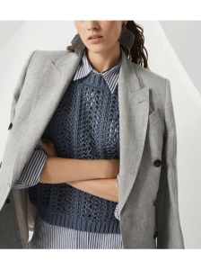 Brunello Cucinelli Jackets Light Grey - Img 2