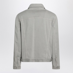 Brunello Cucinelli Khaki denim jacket - Img 2