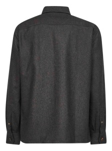 Brunello Cucinelli Long-sleeve flannel overshirt - Img 2