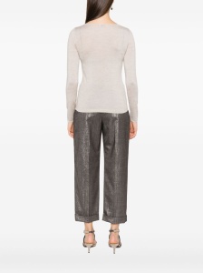 Brunello Cucinelli Long-sleeve round-neck T-shirt - Img 2
