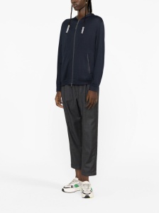 Brunello Cucinelli Monili chain zipped hoodie - Img 4