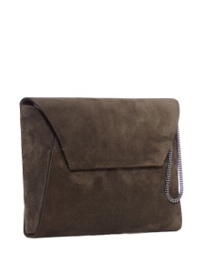 Brunello Cucinelli Suede envelope clutch bag - Img 2