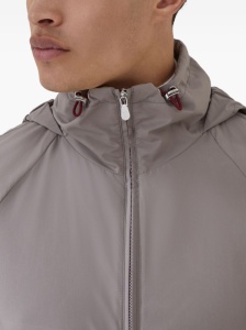 Brunello Cucinelli Unlined outerwear in lightweight techno fabric with hood - Img 3