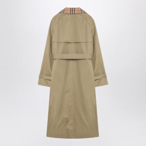 Burberry Castleford double-breasted trench with Check collar - Img 2