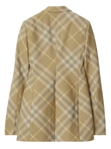 Burberry checked tailored single-breasted blazer - Img 2
