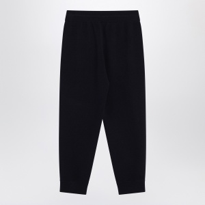 Burberry Navy blue cashmere-blend jogging pants - Img 2