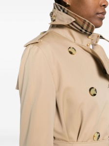 Burberry Short Kensington Heritage cotton trench coat - Img 2