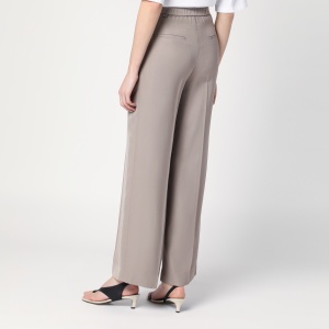 Calvin Klein Ash grey trousers in linen blend - Img 2