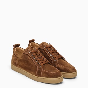 Christian Louboutin Brown suede trainer - Img 2