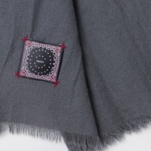 Destin Grey wool scarf - Img 2