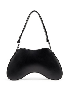 Diesel Play-Semi-gloss leather shoulder bag - Img 4