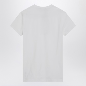 Dolce & Gabbana Dolce&Gabbana White t-shirt with logo embroidery - Img 2