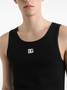 Dolce & Gabbana Logo cotton tank top - Img 3