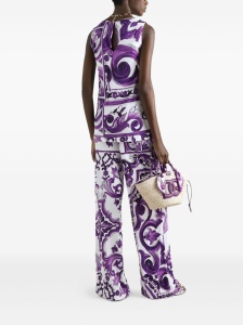 Dolce & Gabbana Maiolica print tank top - Img 4
