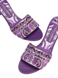 Dolce & Gabbana Sandals Purple - Img 4