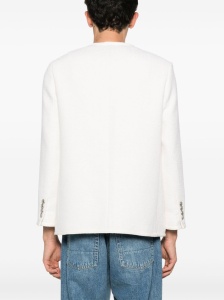 Dunst Collarless Oversized Tweed Jacket - Img 3