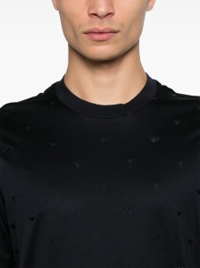 Emporio Armani Allover Logo T Shirt - Img 2