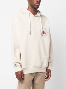 Emporio Armani cotton hoodie with logo - Img 2