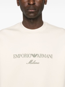 Emporio Armani Double jersey sweatshirt with ASV logo embroidery - Img 2