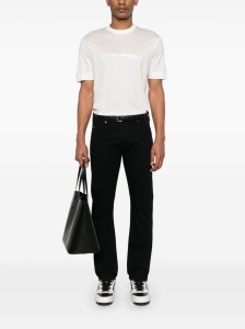 Emporio Armani Embroidered Logo T Shirt - Img 4