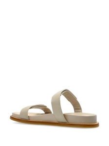 EMPORIO ARMANI EXCLUSIVE Emporio Armani Leather Slide Sandals - Img 3