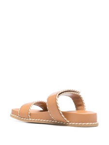 EMPORIO ARMANI EXCLUSIVE Emporio Armani Sandals with nappa strap and two-tone profiles - Img 4