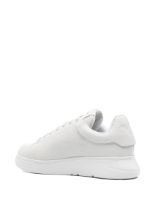 EMPORIO ARMANI EXCLUSIVE Padded-tongue leather sneakers - Img 3